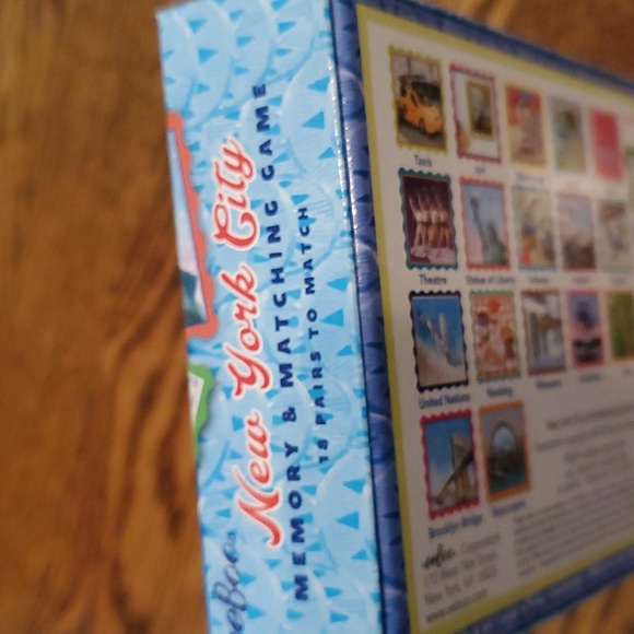 Factory Sealed -  New York City Memory and Matching Game - Picture 6 of 6
